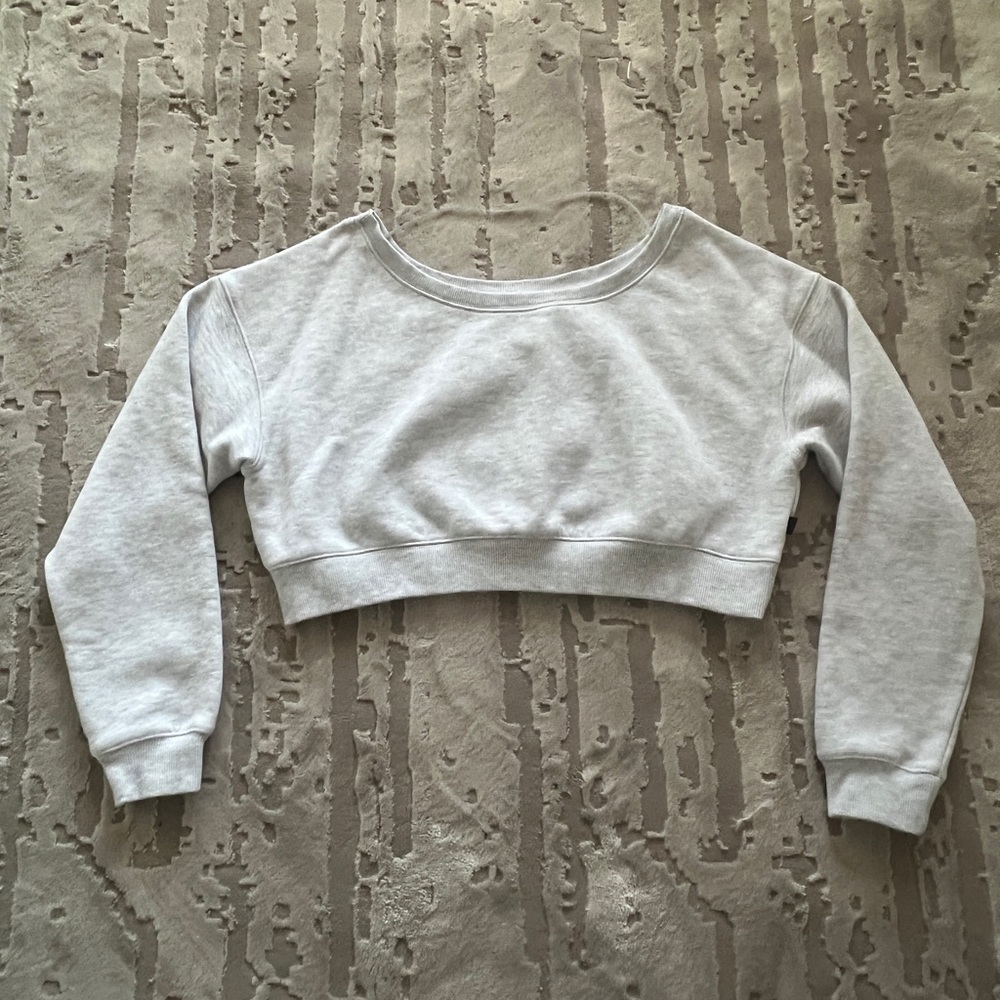 Cotton on cropped sweat shirt